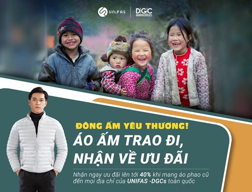 DGCs - Chương trình thiện nguyện "Đông ấm yêu thương" 12/2021 DGCs - Chương trình thiện nguyện "Đông ấm yêu thương" 12/2021