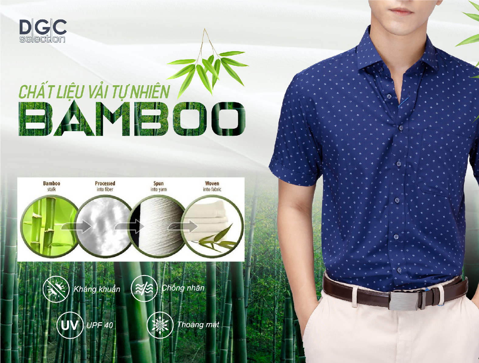 MẶC KHỎE VỚI SƠ MI BAMBOO  Phan Nguyễn