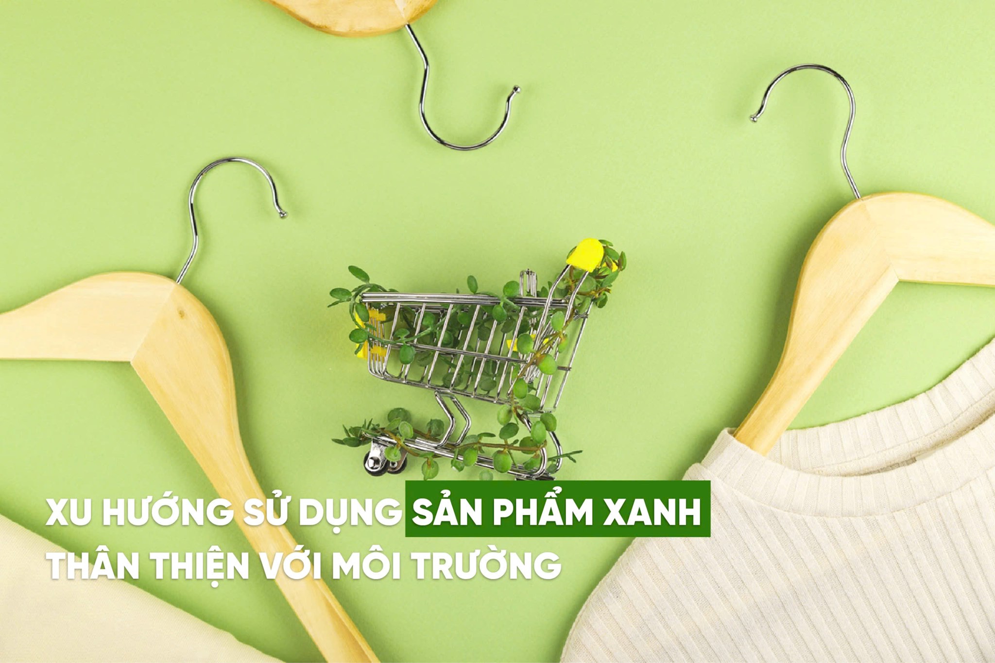 Xu hướng sử dụng sản phẩm xanh - thân thiện với môi trường