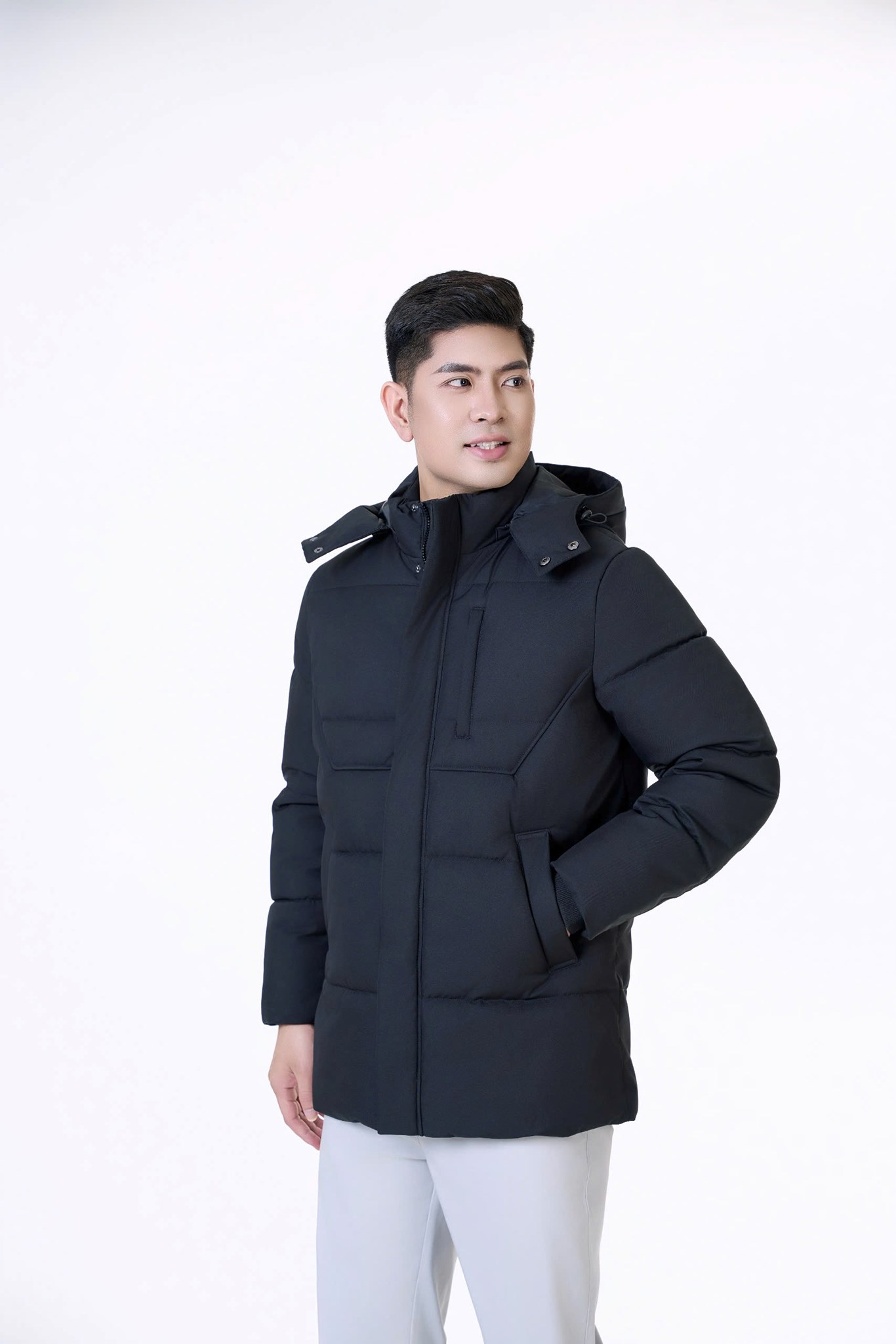 Ảnh của Áo jacket 3 lớp dáng lửng